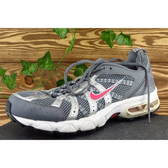 Nike Air Max Assail Shoes - Nike Air Max Assail Women Sz 10 M Gray Lace Up Running Mesh Shoe
